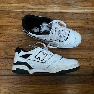 New Balance 550s (Black White)